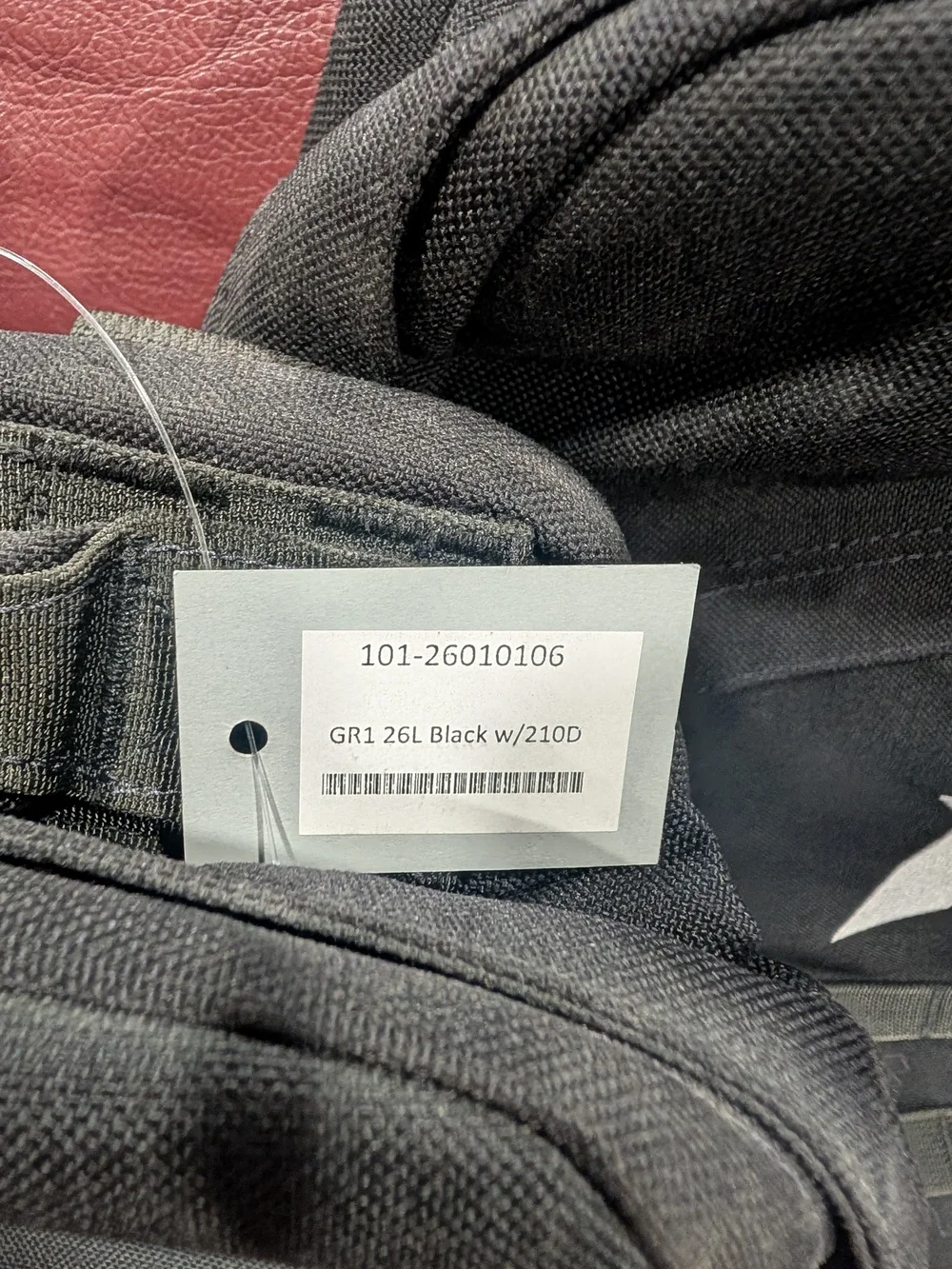 GORUCK GR1 26L Black 210D Backpack Rucksack Made in USA